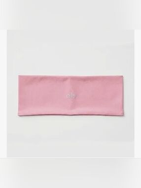 ALO Performance Conquer Headband- Pink